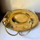 Vintage Wall Double Candle Holder Sconce in Brass