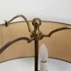 Golden brass lamp, empire style - early twentieth century
