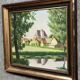 Oil painting on canvas, signed, 20th century, circa 1940