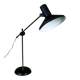 Lampe industrielle de bureau vintage en métal noir