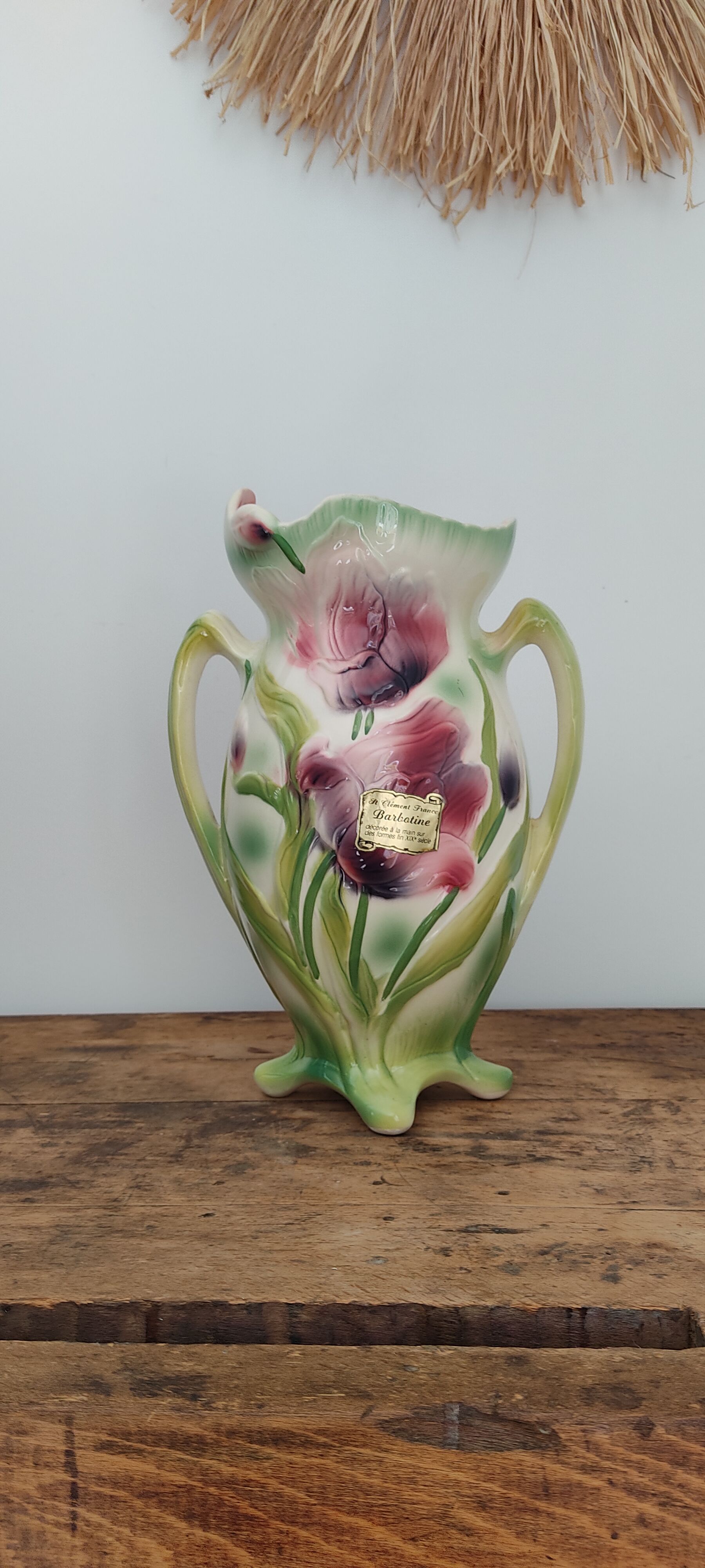 Vase Tulip Saint Clement in Slurry