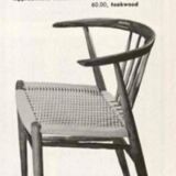 Illum Wikkelsø for N. Eilersen rare Side Chair "24GT" in Teak