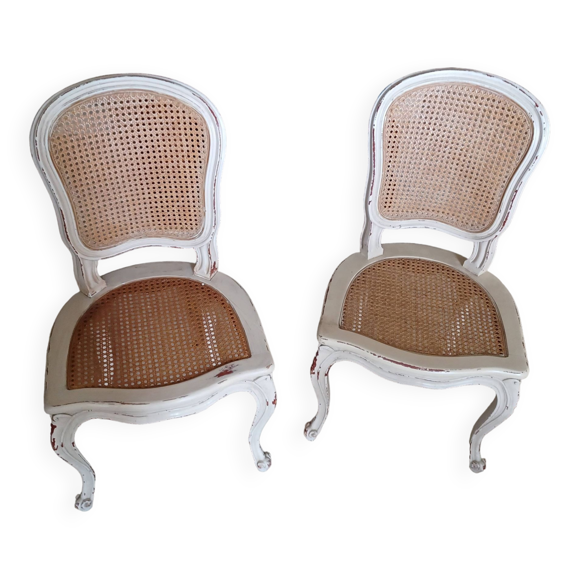 Chaises canne