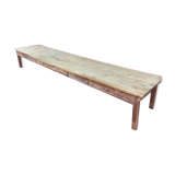 Table basse bois brut