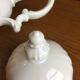 White porcelain teapot