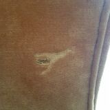 Golden fringed toad chair