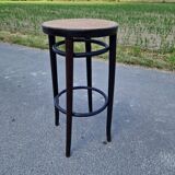Antique cane bar stool