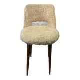 Vintage moumoute chair year 70