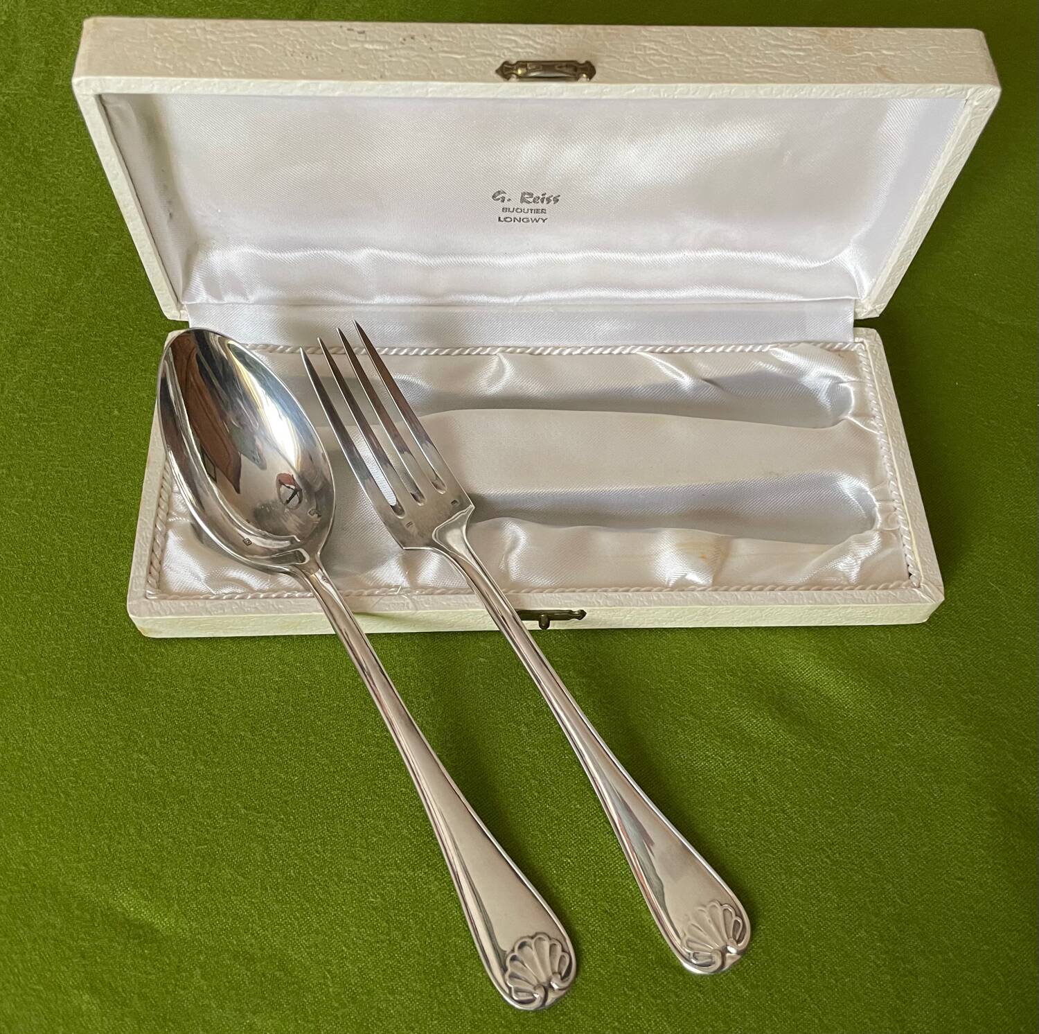 Silver-plated metal cutlery DIXI