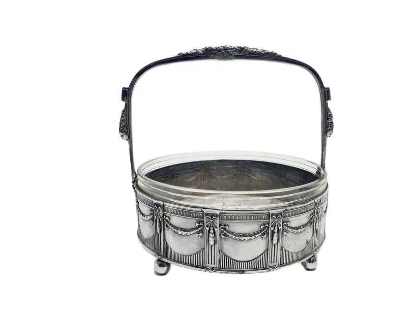 BLO France platter/basket in eclectic style