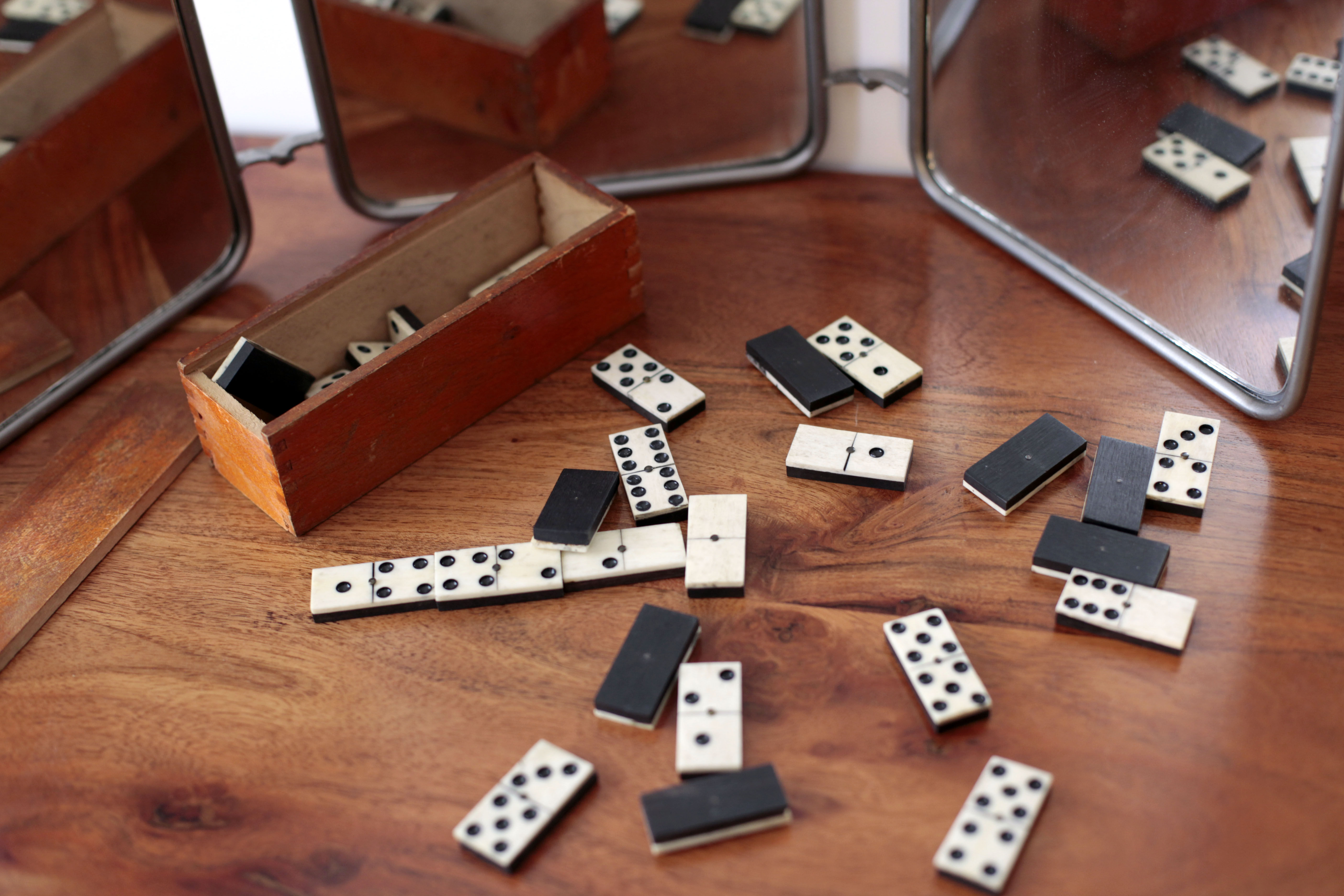 Old domino game