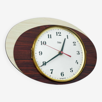 Double ellipse formica wall clock France