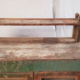 Old glazed vaisselier in Burmese teak