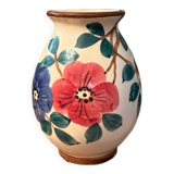 Small ceramic vase with flowers Saint Clement