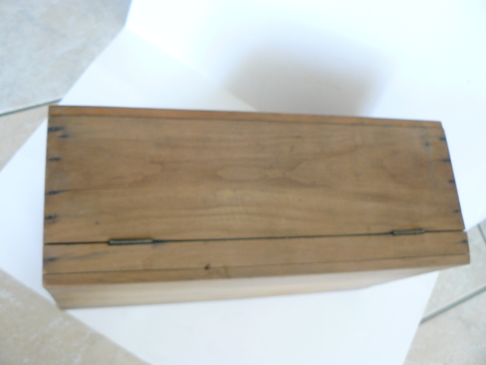 Box old wood for storage