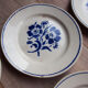 6 Badonviller dessert plates