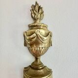 Pair of Mid-19th Century Napoleon III 2-Branch Gilt Bronze Candle Sconces