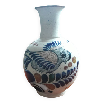 Vintage Mexican Tonala Vase