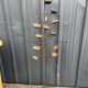 African oil lamps on stands