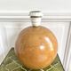 Large solid wood ball lamp