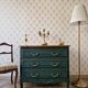 Commode vintage verte