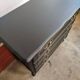 Vintage chest of drawers refurbished in black