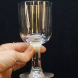 6 Vintage Glasses with Original Pure Design
