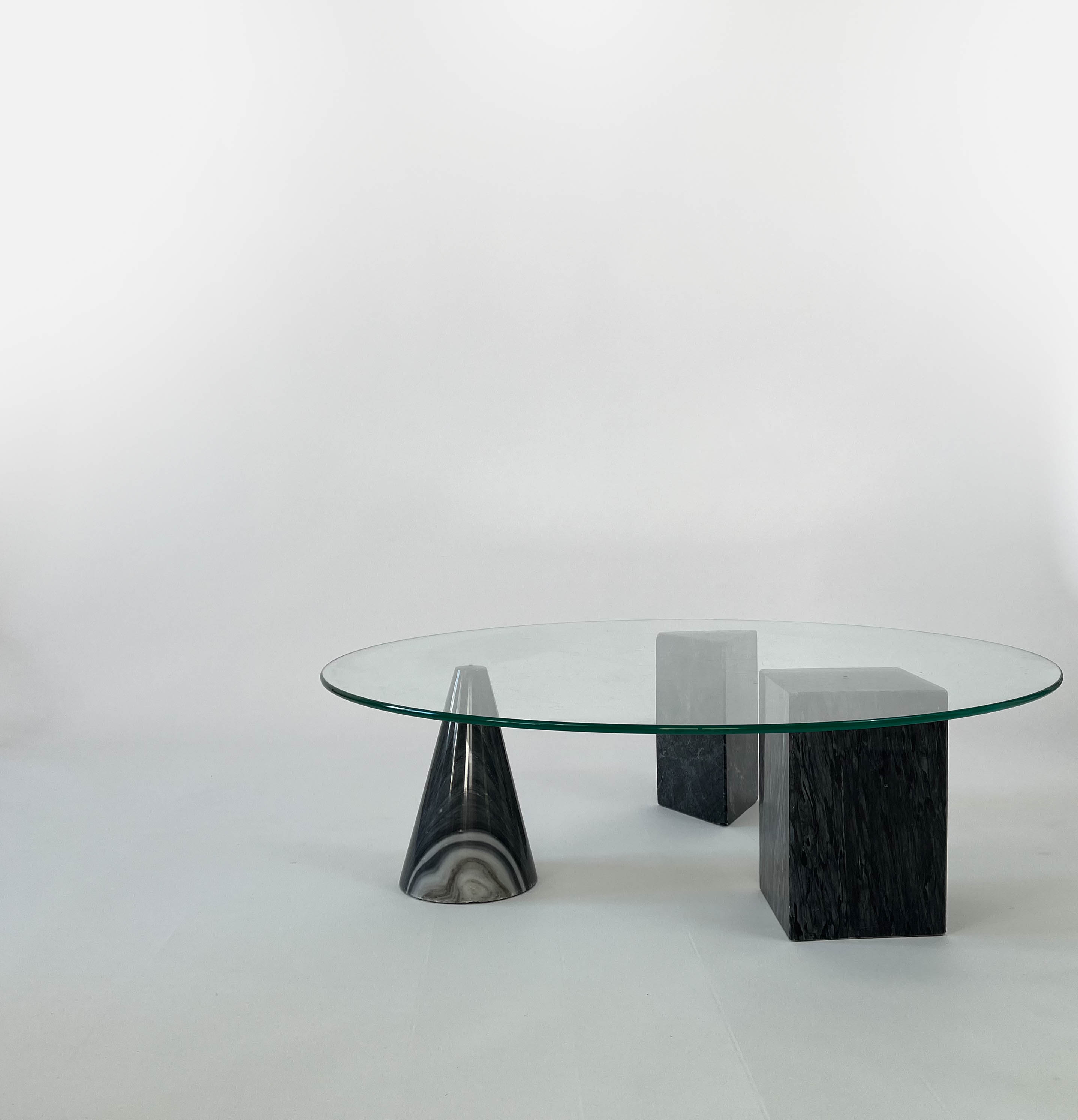 Marble coffee table 1980