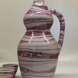 Vintage ceramic service by Piccolo Lampecco in Maredsous