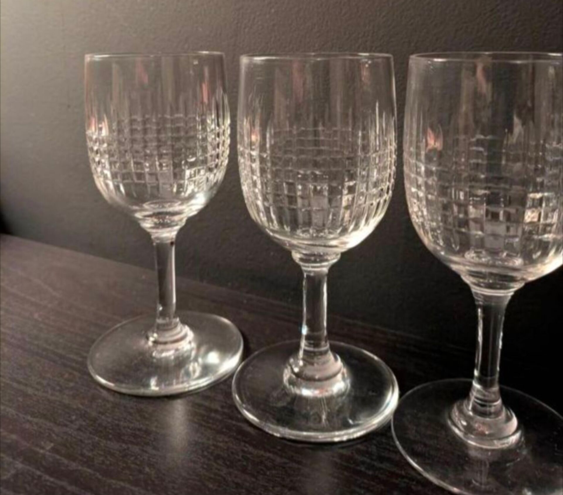 Verres Baccarat Model Nancy