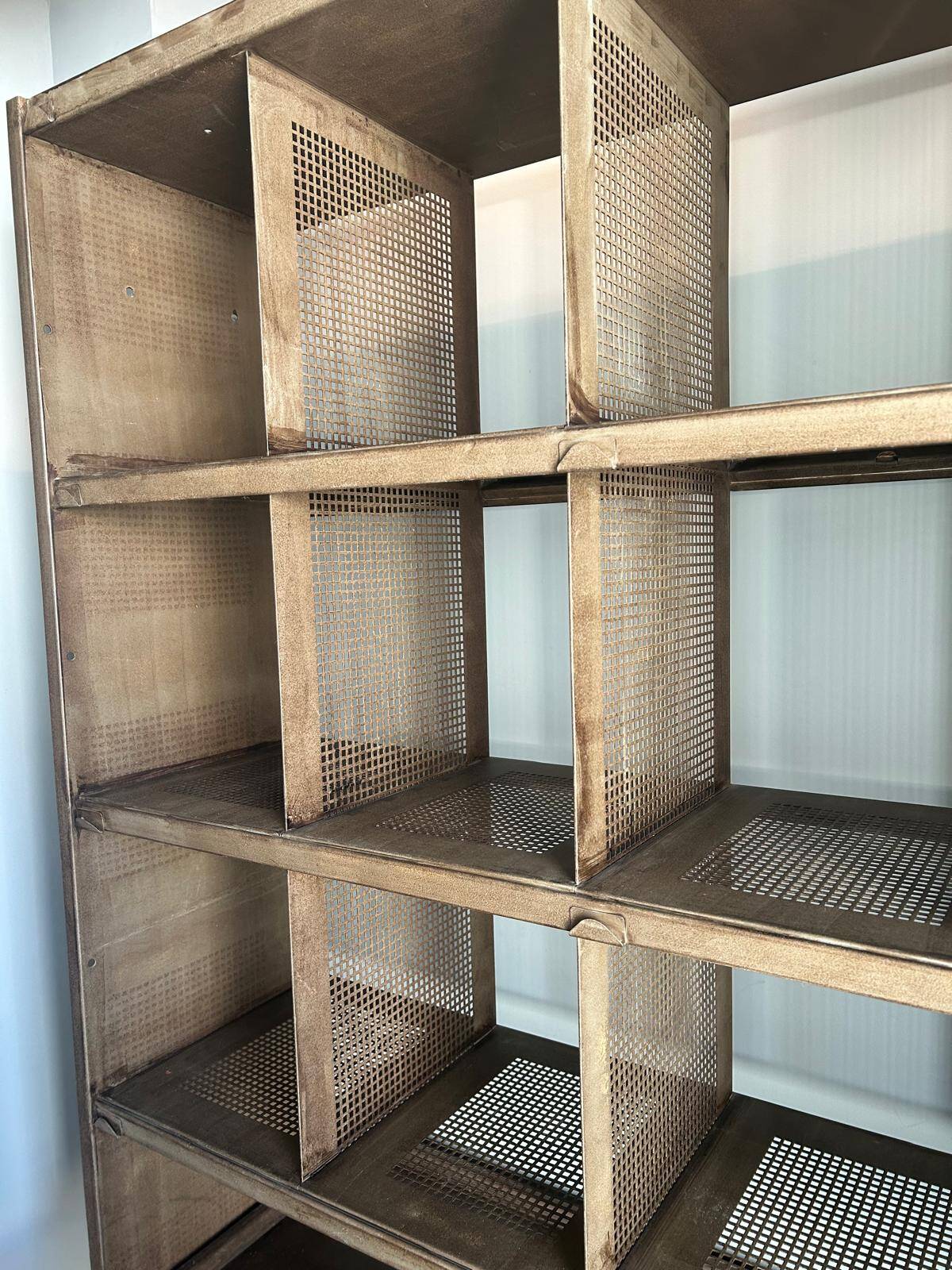 Postal sorting furniture with stool