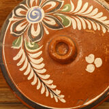 Covered terracotta pan