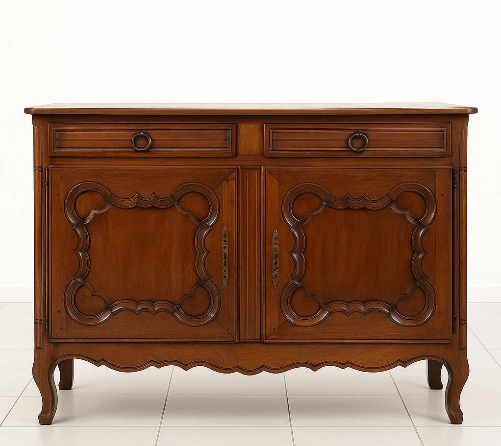 Louis XV style buffet in solid oak