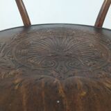 Fauteuil bois courbé Kohn