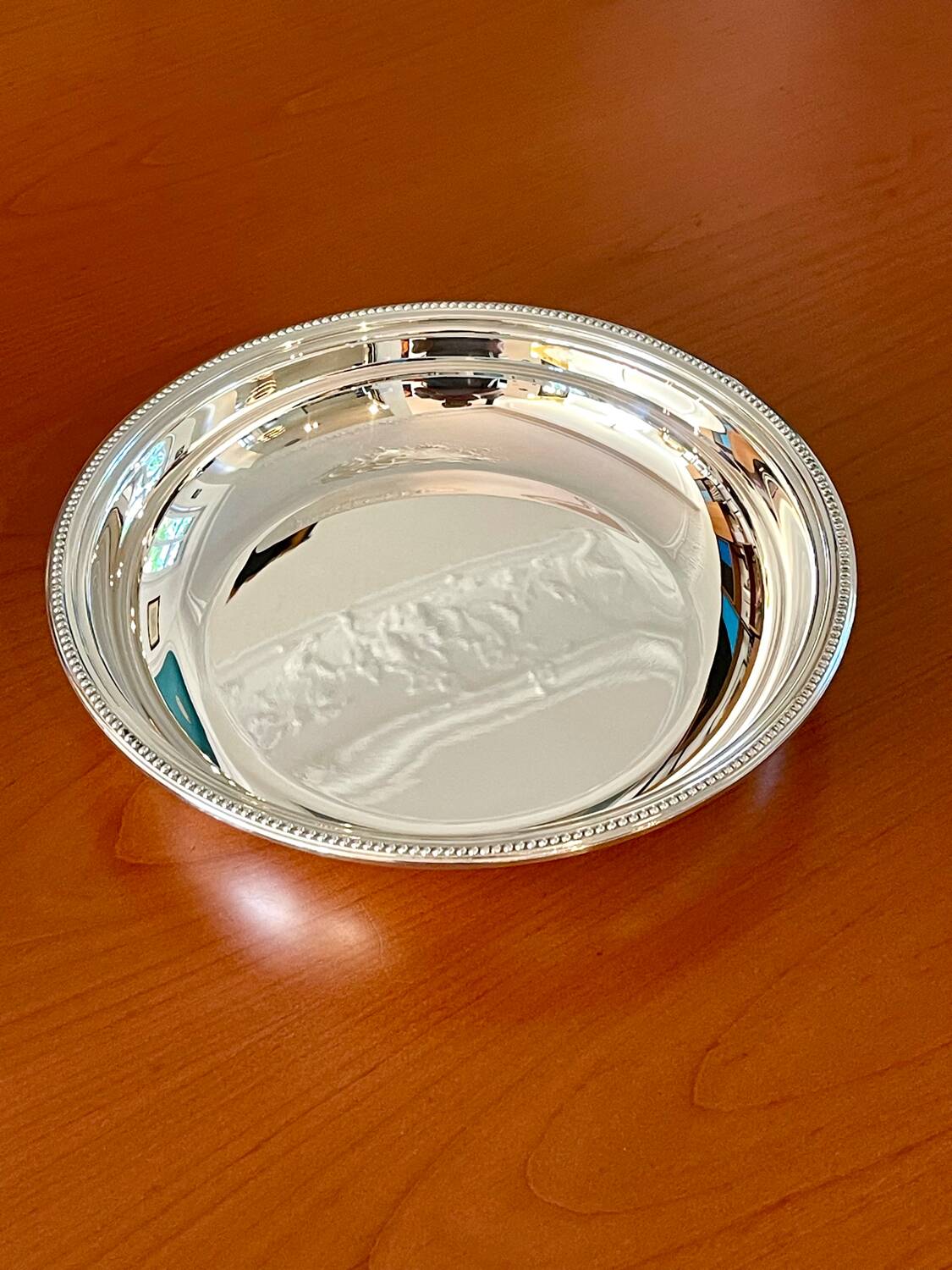 Christofle pearl model, dish, new condition