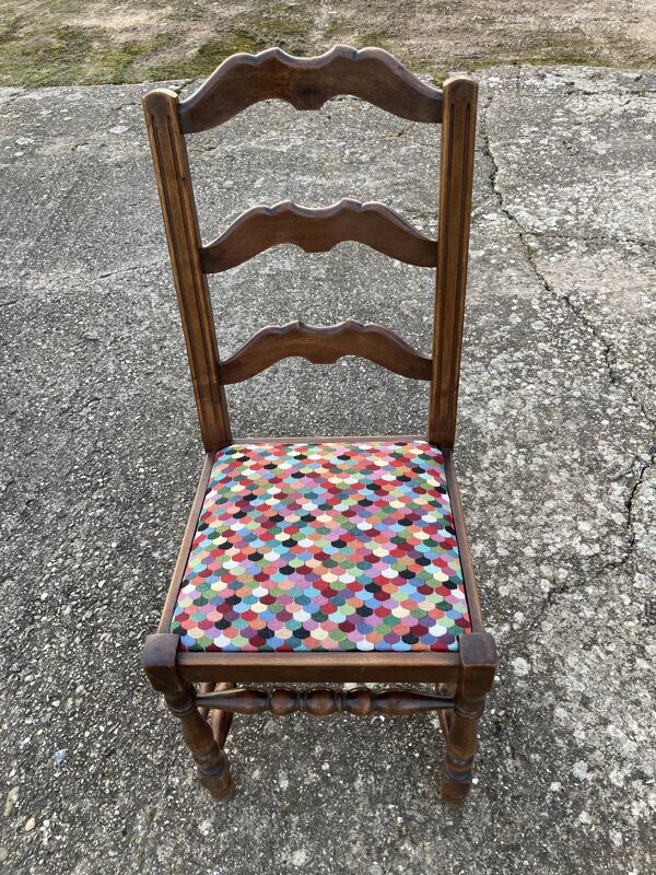 10 chaises rustiques campagne