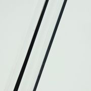Italian Postmodern Lucite and Steel Uplighter Floor Lamp 1980s