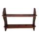 Antique wooden wall shelf