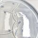 Vintage plate Gien France model Pierrot blue star decoration