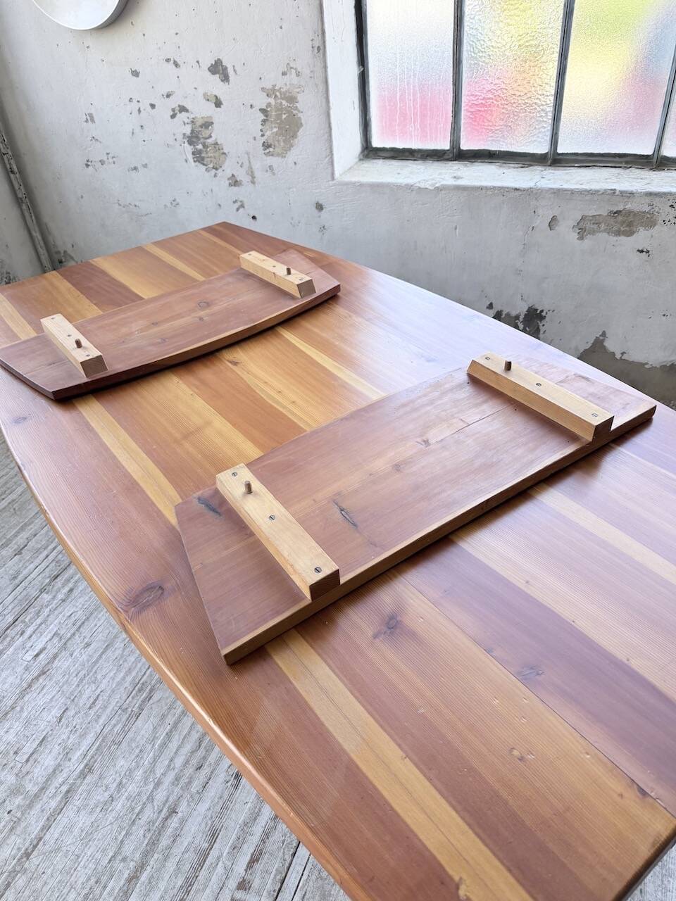 Mountain furniture set with table and 8 chairs Malmvall.