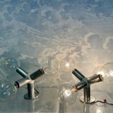 Pair of wall lights by Trix & Robert Haussmann for Swiss Lamps Int., Switzerland, 1960s