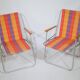 1960s Vintage Folding Camping Chairs