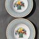 6 hollow plates Villeroy & Boch basket model