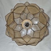 Suspension fleur de lotus en nacre de 1970