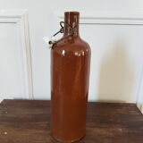 Bouteille en grès émaillé
