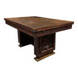 Art Deco oak table - Modernist design 1940