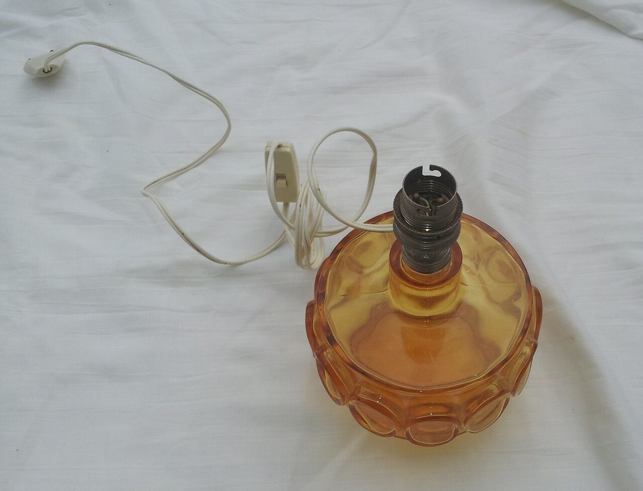 Robert de Schuytener glass lamp foot