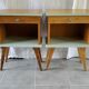 Pair of bedside tables 50s