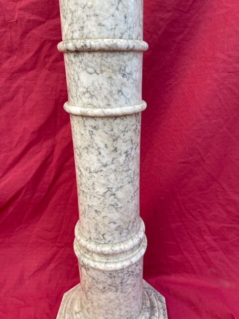 19th century marble harness column