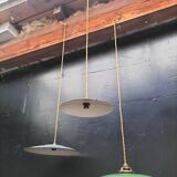 3 suspensions en tôles émaillées